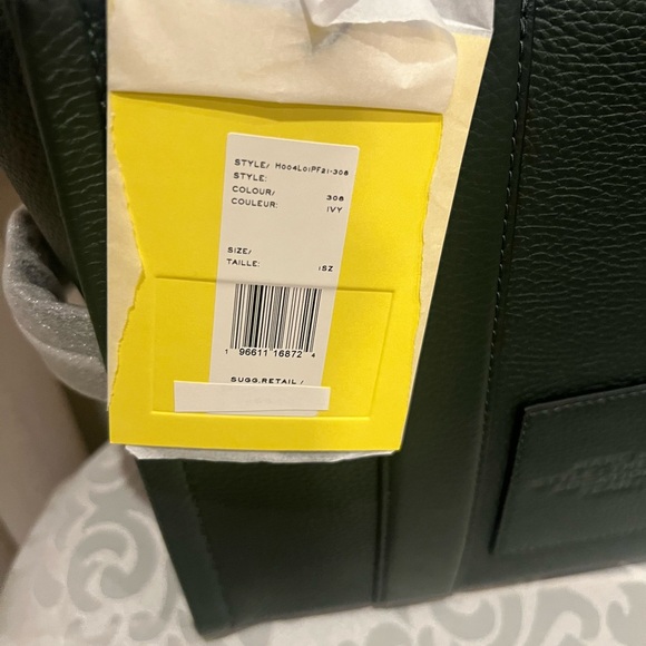 Marc Jacobs Dark Green Tote Bag - Picture 4 of 5